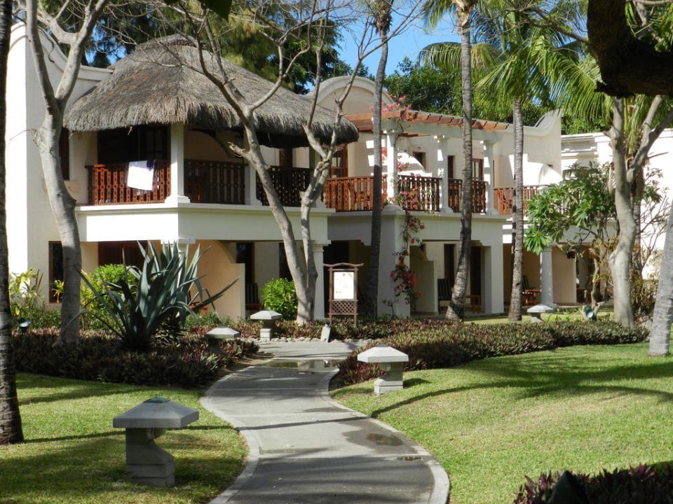 Blick auf die Anlage Hilton Mauritius Resort & Spa