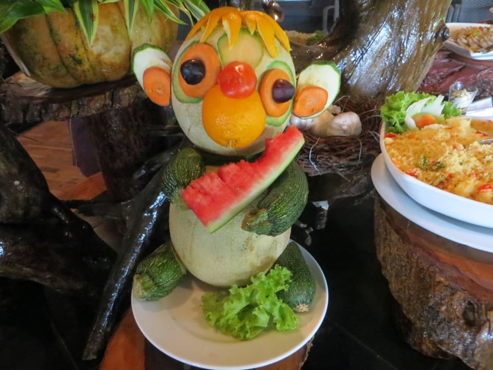 Sehr schöne Deko im Sunset Restaurant Adaaran Select Hudhuran Fushi - Premium All Inclusive