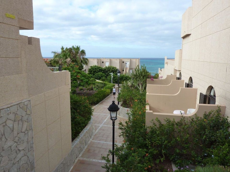Blick vom Restaurant Richtung Strand SBH Hotel Taro Beach