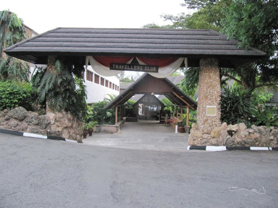 Eingang Hotel Traveller's Club