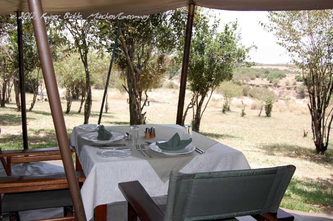 Essens-Zelt im Entim Camp in der Maasai Mara Entim Masai Mara Camp