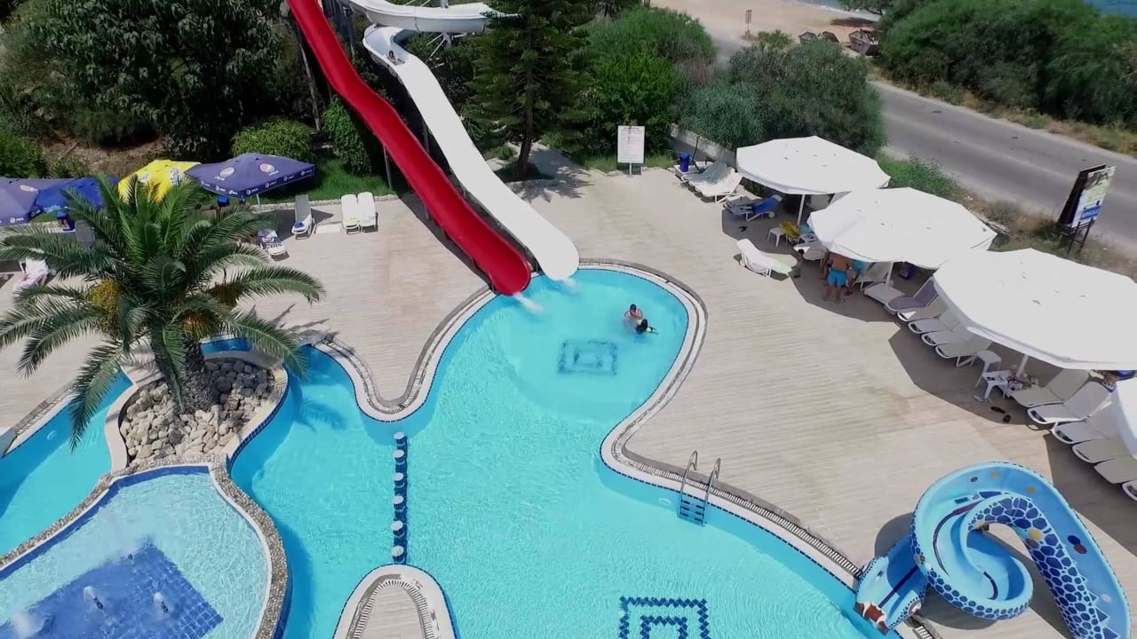 Swimming room view from the rooms.... Exotic Hotel & Spa