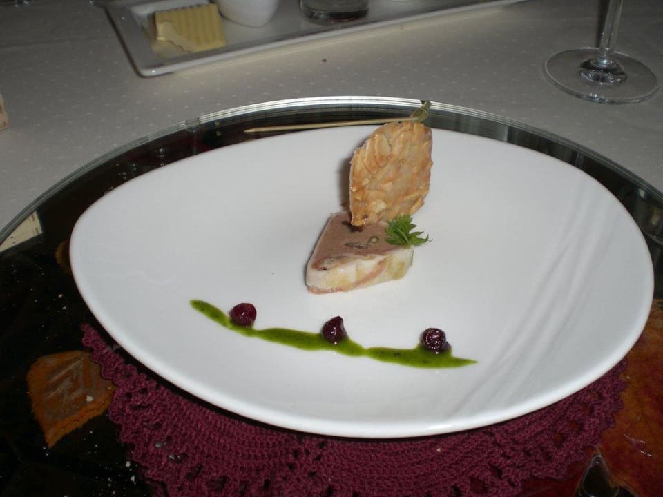 Vorspeise Wellnessresort Vier Jahreszeiten