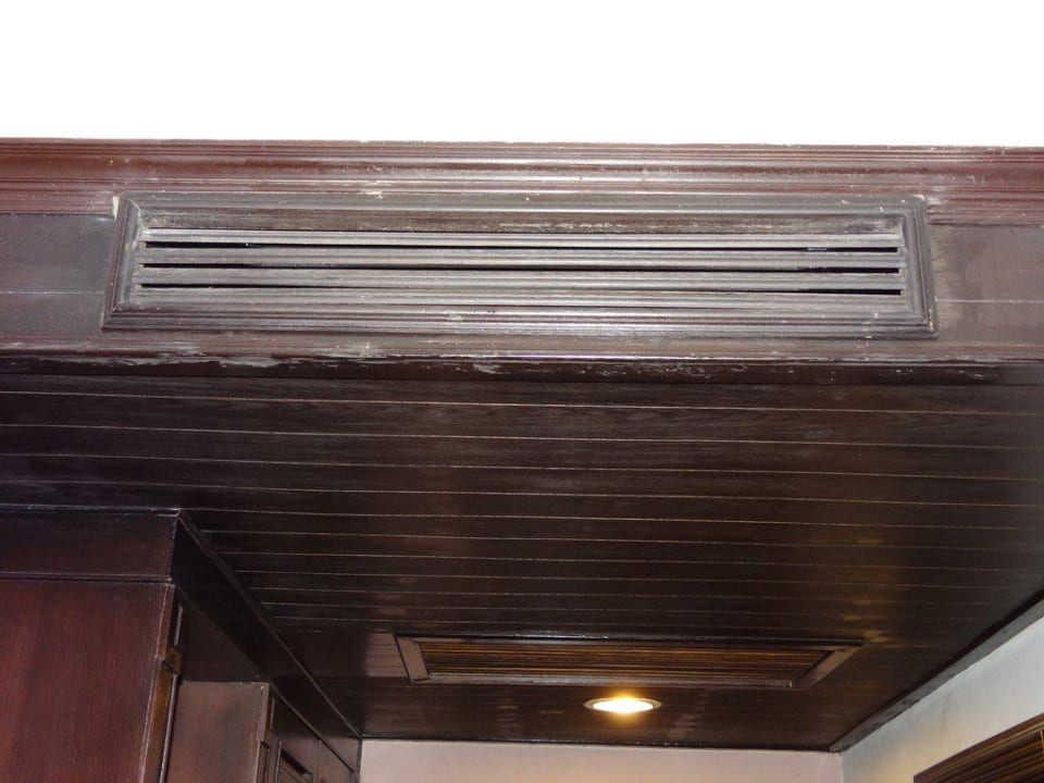 Klimaanlage im Haupthaus The Fair House Beach Resort