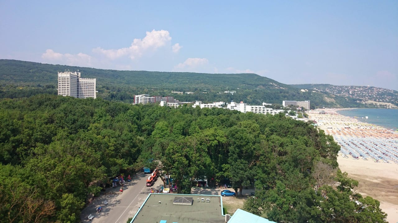 Ausblick nach Albena Hotel Borjana