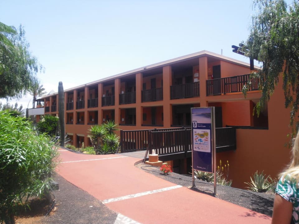 Block 5 von der anderen Seite Occidental Jandía Playa
