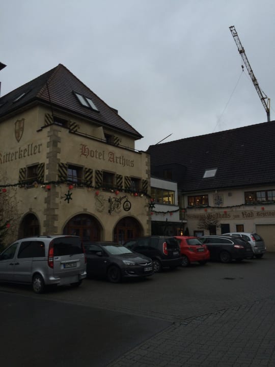 Hintereingang Hotel Arthus