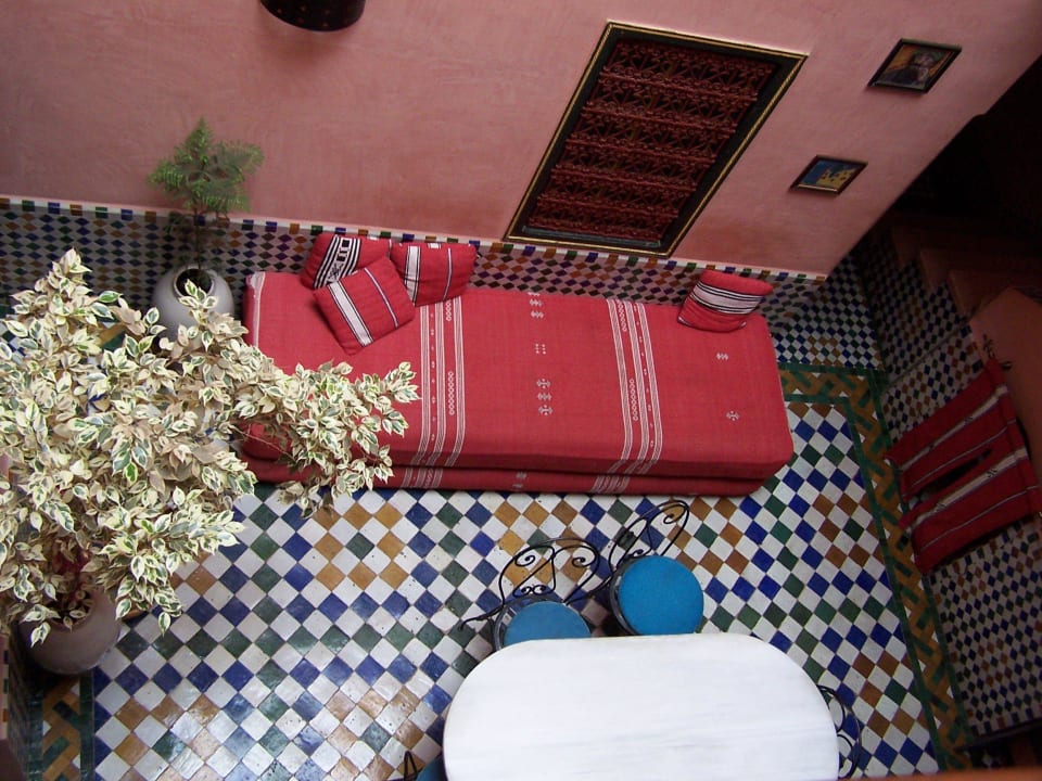 Innenhof, der Lobbybereich Casa Del Sol Guesthouse