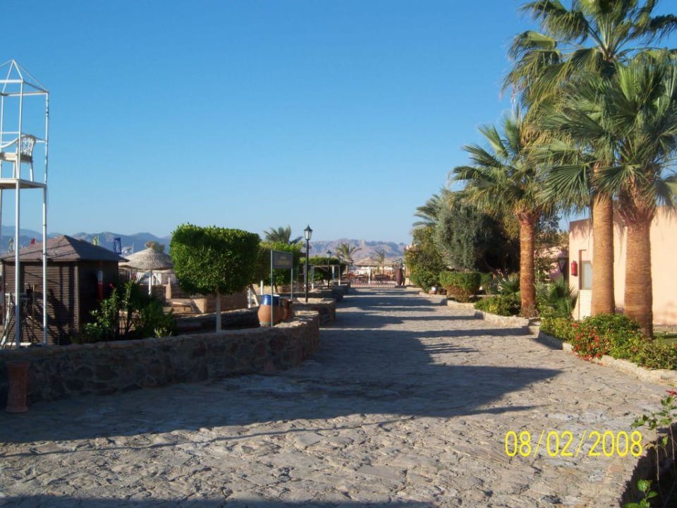 Weg zum Strand Eagles Paradise Abu Soma