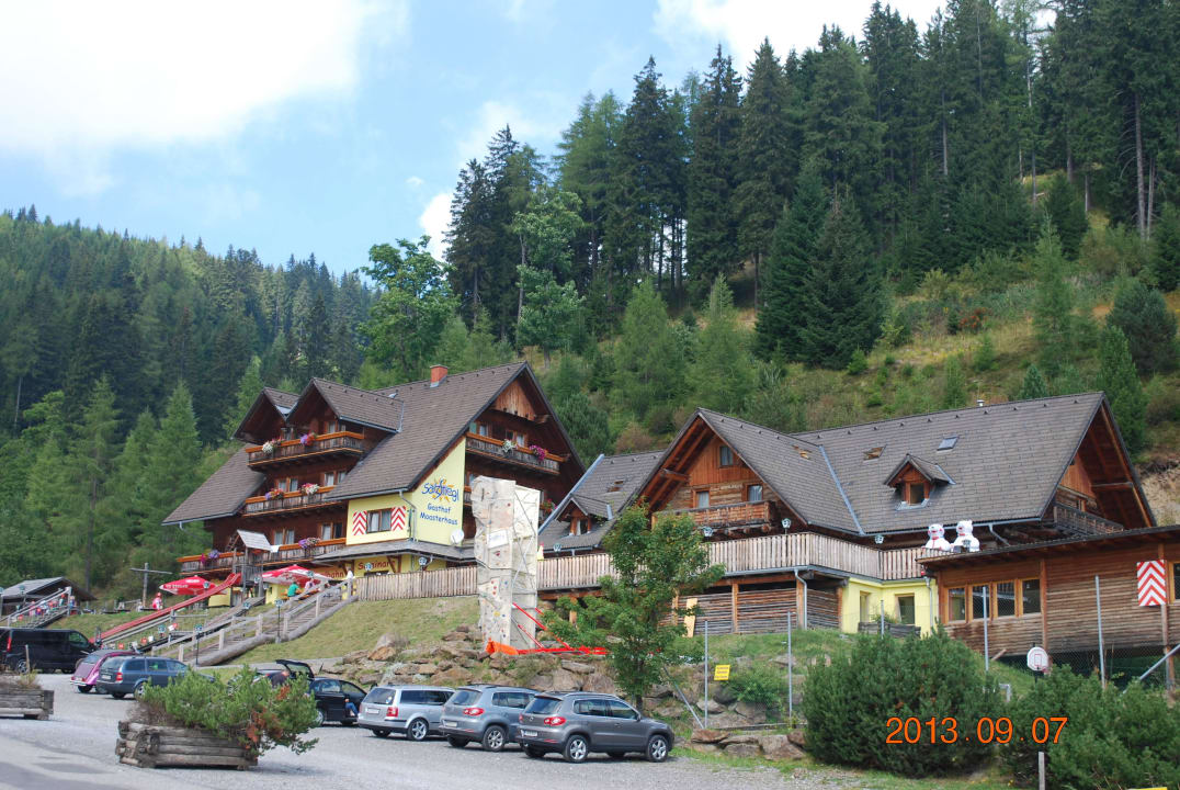 Ansicht vorm Moasterhaus Erlebnisgasthof Moasterhaus