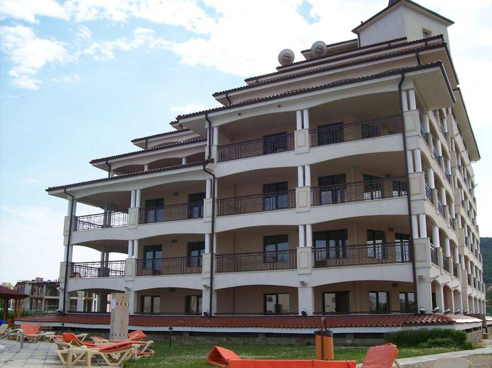 Hotel Cazablanka Ansicht vom Pool aus Hotel Cazablanka / Casablanca