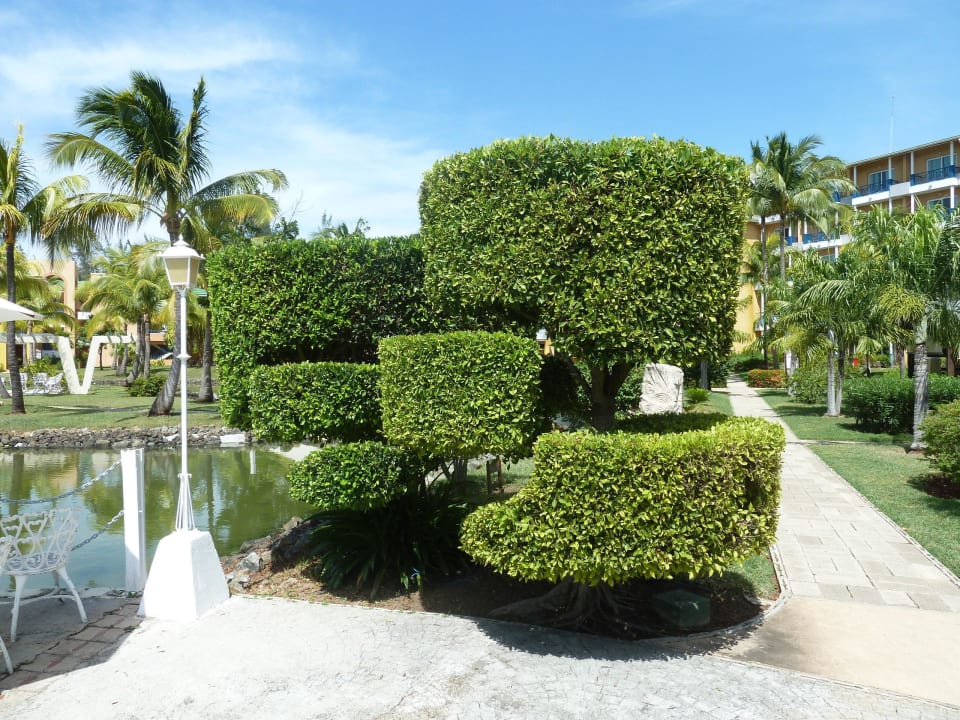 Schöne Gartenanlage Melia Las Antillas - Adults only
