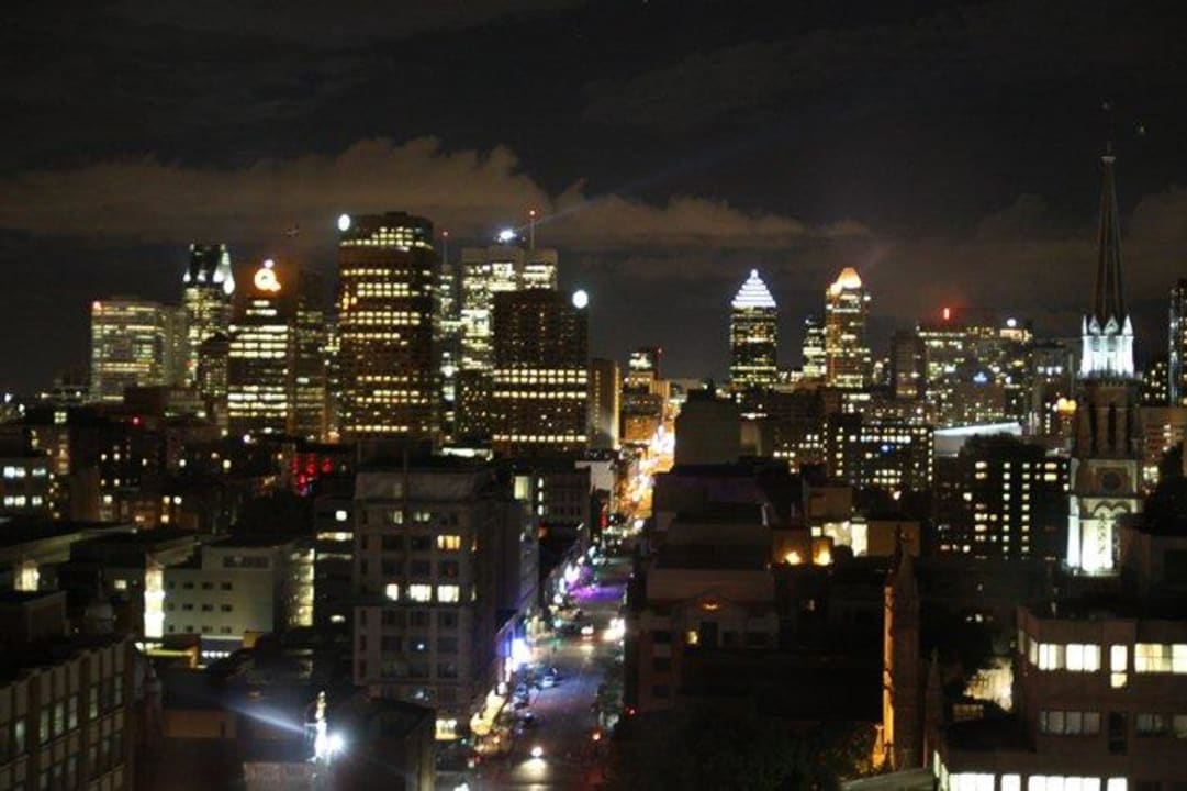 Montreal bei Nacht Hyatt Place Montreal Downtown