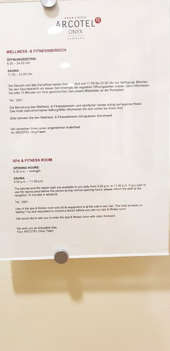 Info ARCOTEL Onyx Hamburg