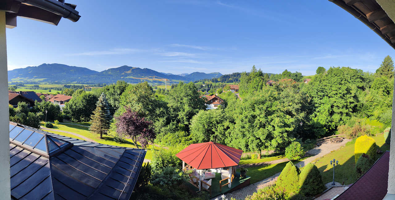 Ausblick Parkhotel Tannenhof