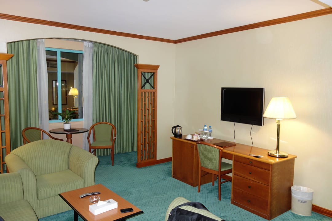 Wohnraum der Suite Hotel St. George