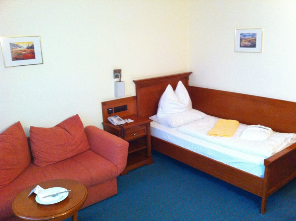 Einzelbett im Einzelzimmer 2013 Vivea Hotel Bad Schönau - Zur Quelle