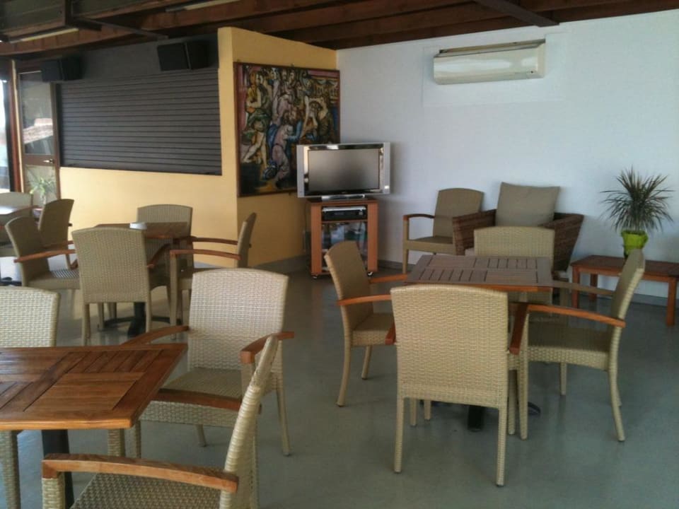 Bar auf der Dachterrasse Hotel Meandro