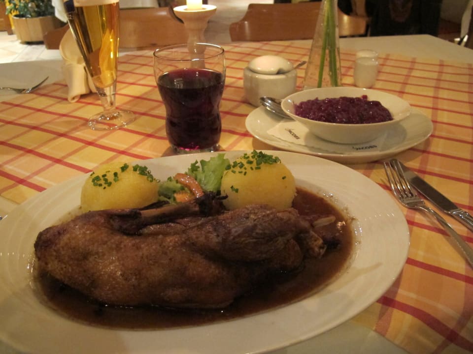 Lecker Entenbraten Landhaus Oberbrumberg