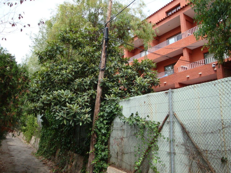 Hotelseite von hinten  Hotel Intur Bonaire