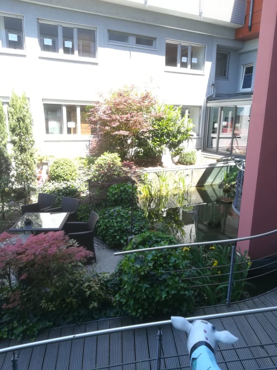 Gartenanlage Hotel City Krone