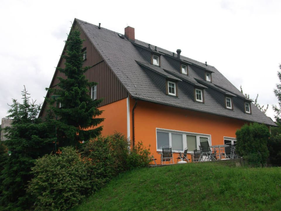 Terrasse von Gästehaus "Auf der Heide" Auf der Heide Pension