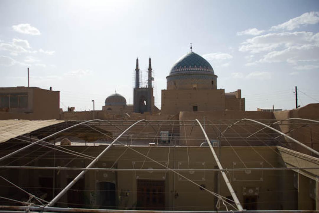 Widok z dachu Silk Road Hotel