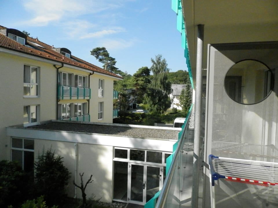 Ausblick vom Balkon Dorint Seehotel Binz-Therme Binz/Rügen