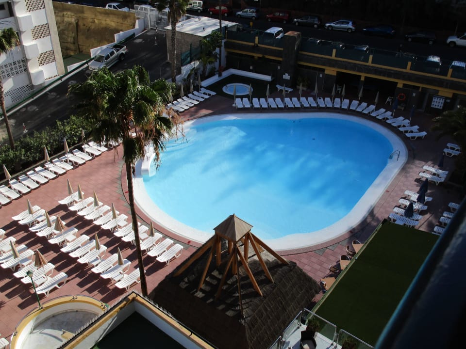 Blick vom Balkon allsun Hotel Lucana