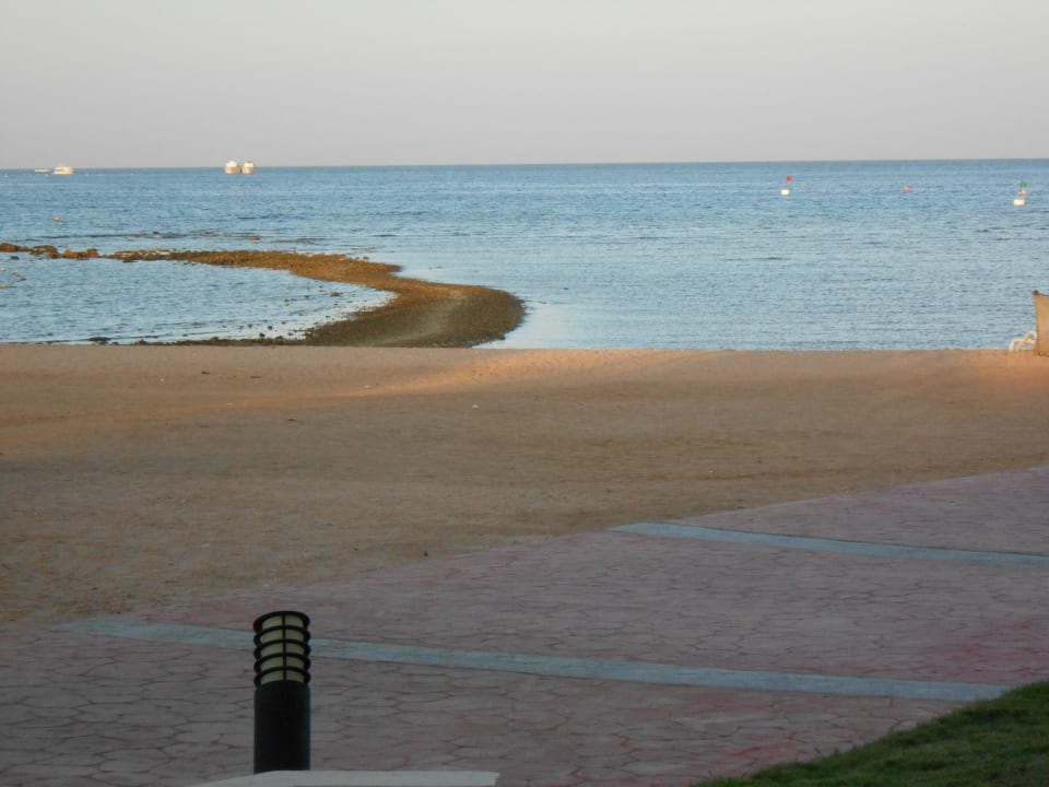 Ausblick von unsrem Zimmer 5029 Cleopatra Luxury Resort Makadi Bay
