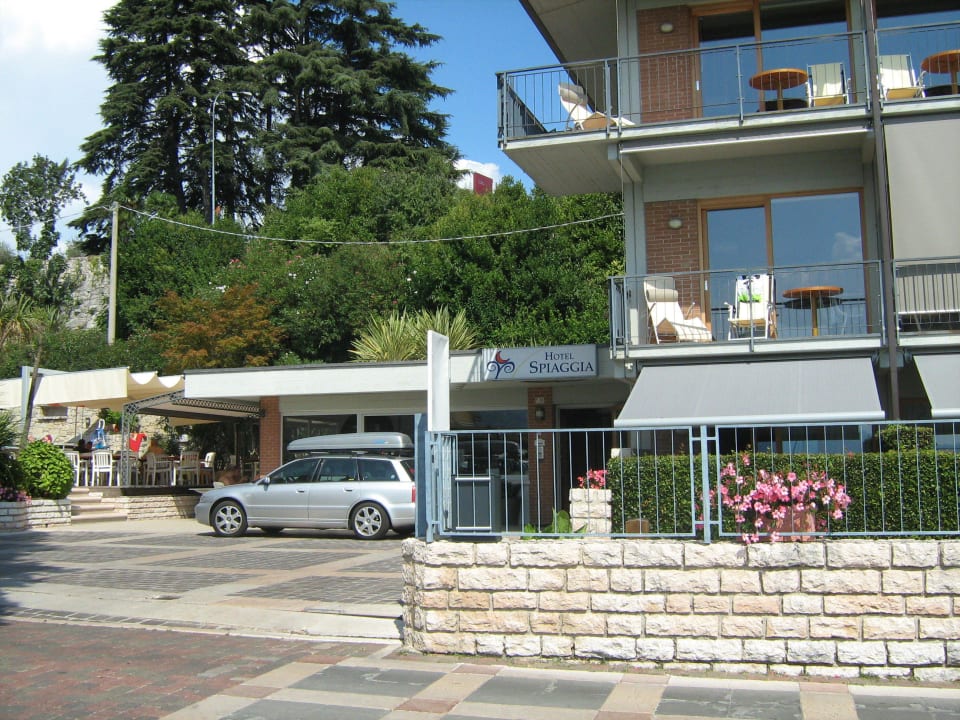 Hoteleingang Ambienthotel Spiaggia