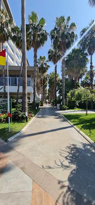 Gartenanlage Hotel Royal Garden Beach