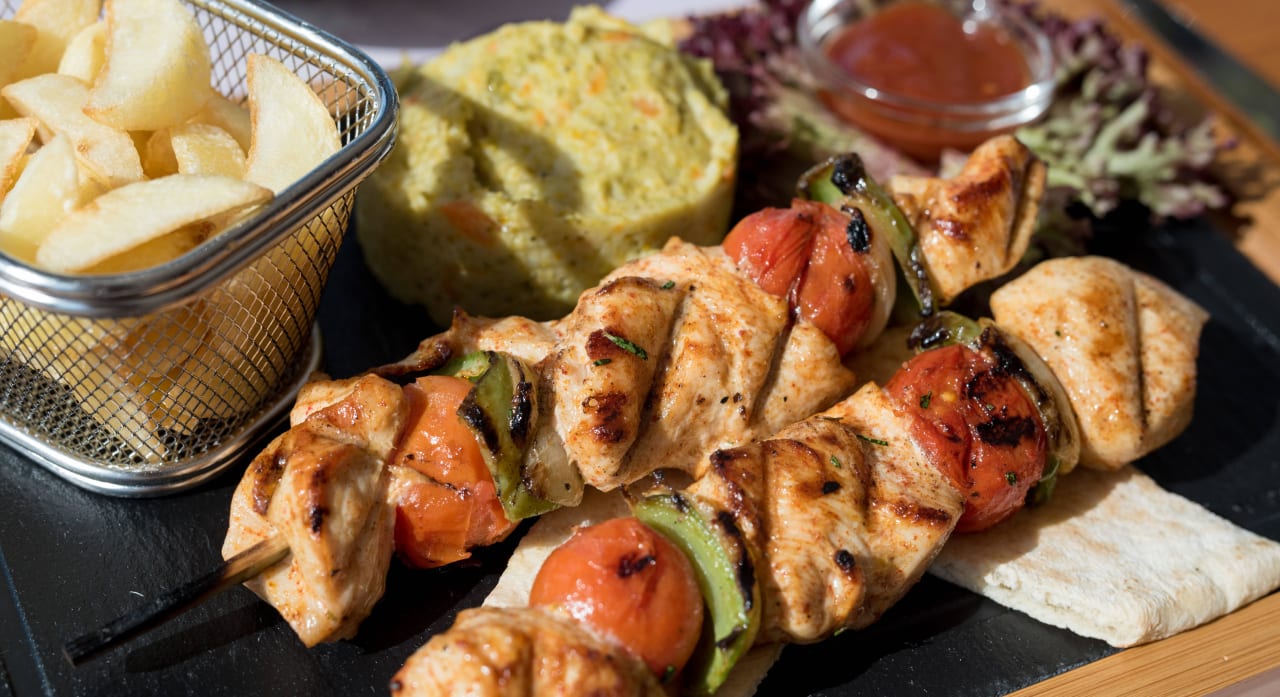 Chicken Shish Kebab Korineum Golf & Beach Resort