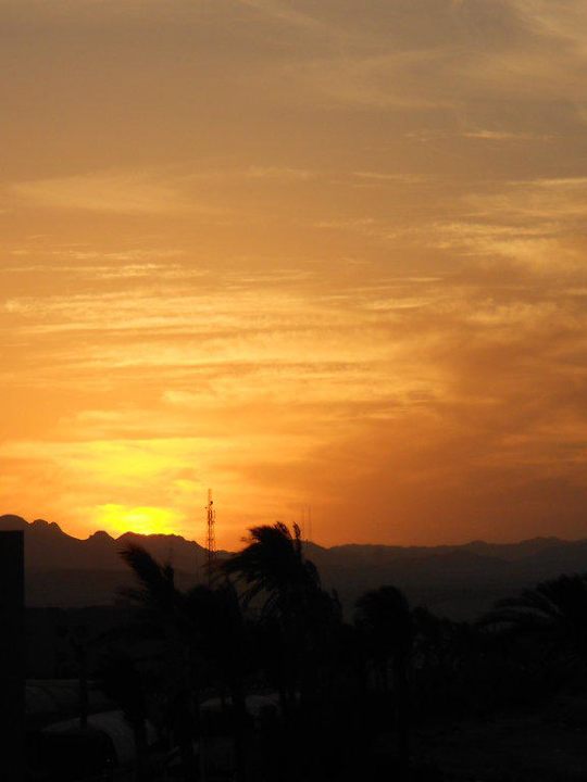 Sonnenuntergang vom Balkon Shams Prestige Abu Soma-Adults Only