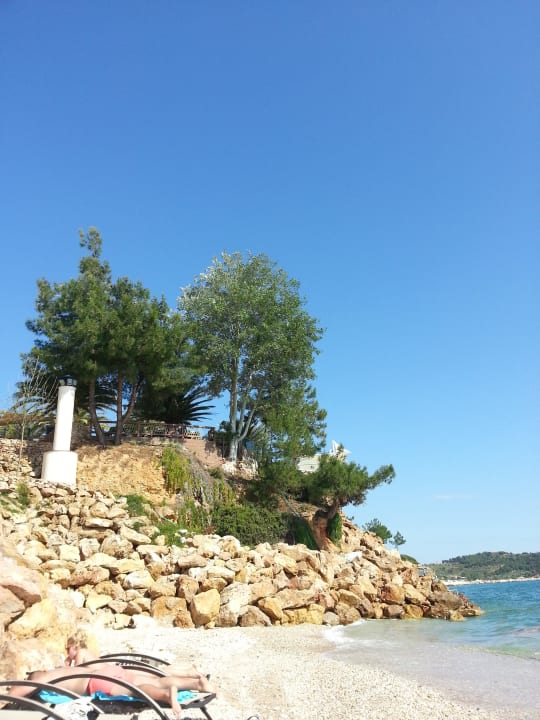 Strandzugang vom Hotel Alexandra Beach Thassos Spa Resort