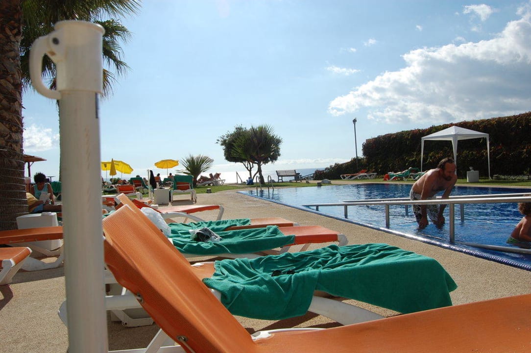 Ausblick vom Restaurante auf dem Pool Hotel Golden Residence