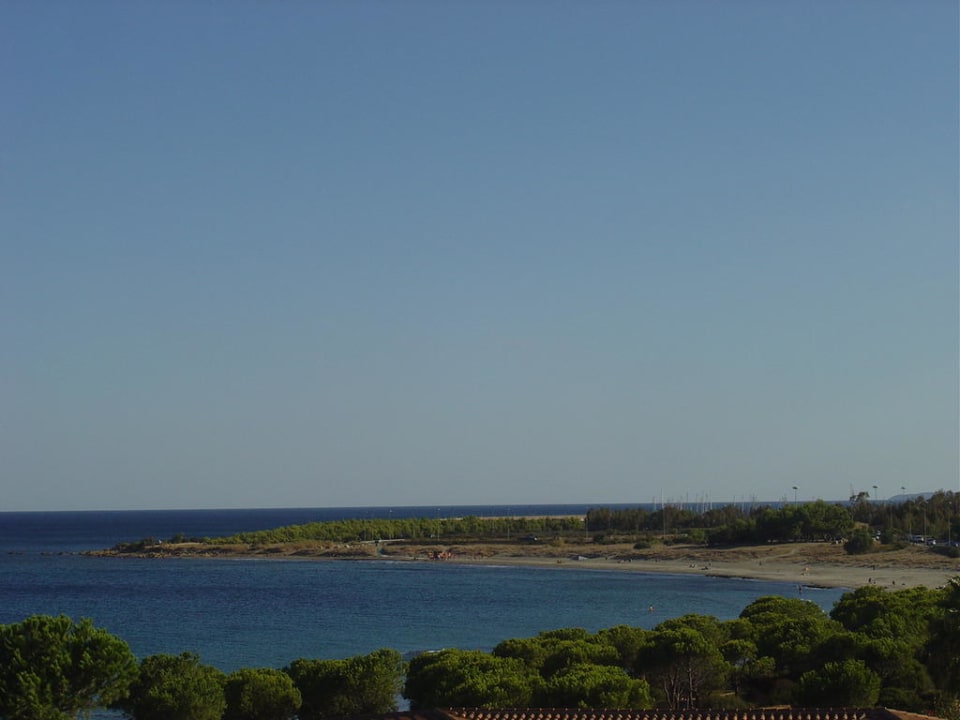 Widok z pokoju Residence Porto Corallo