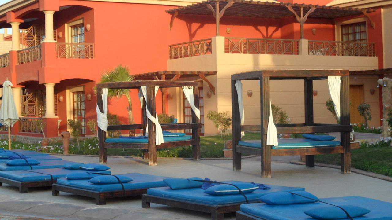 Pool im 400er Bereich Pickalbatros Alf Leila Wa Leila Resort - Neverland Hurghada