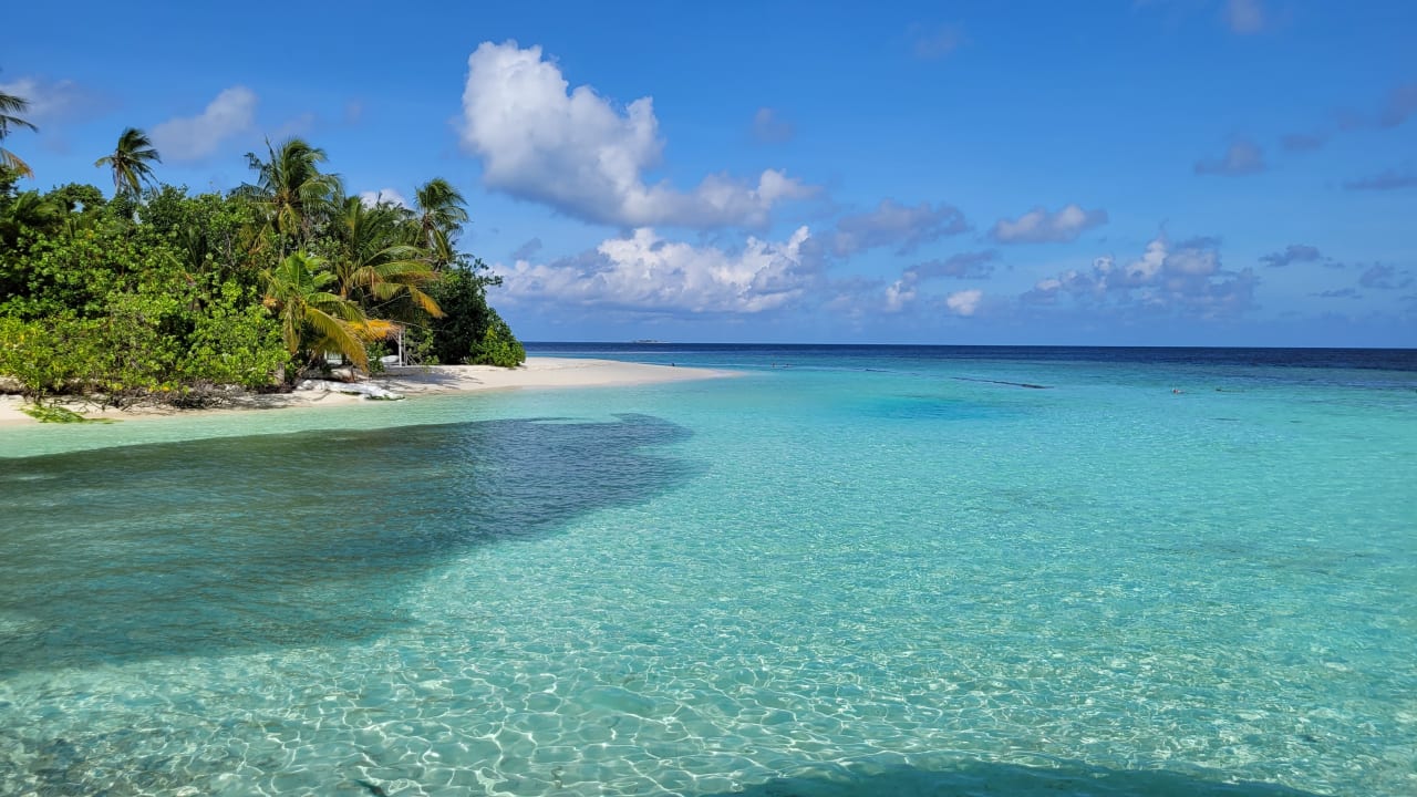 Ausblick Safari Island Maldives