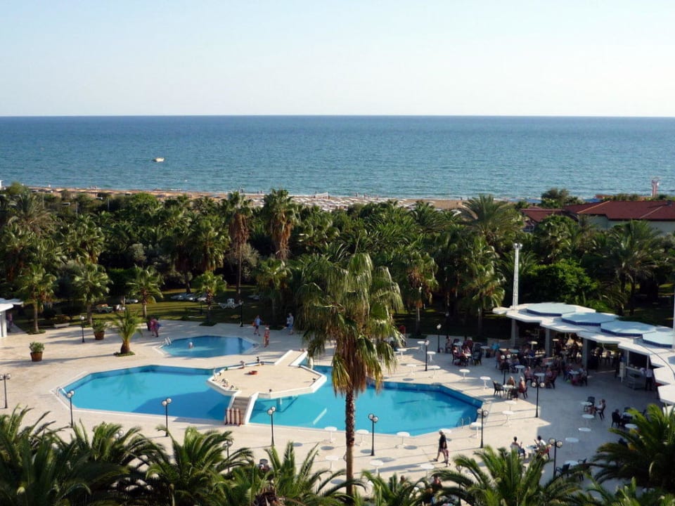 Blick vom vierten Stock Süral Saray Hotel