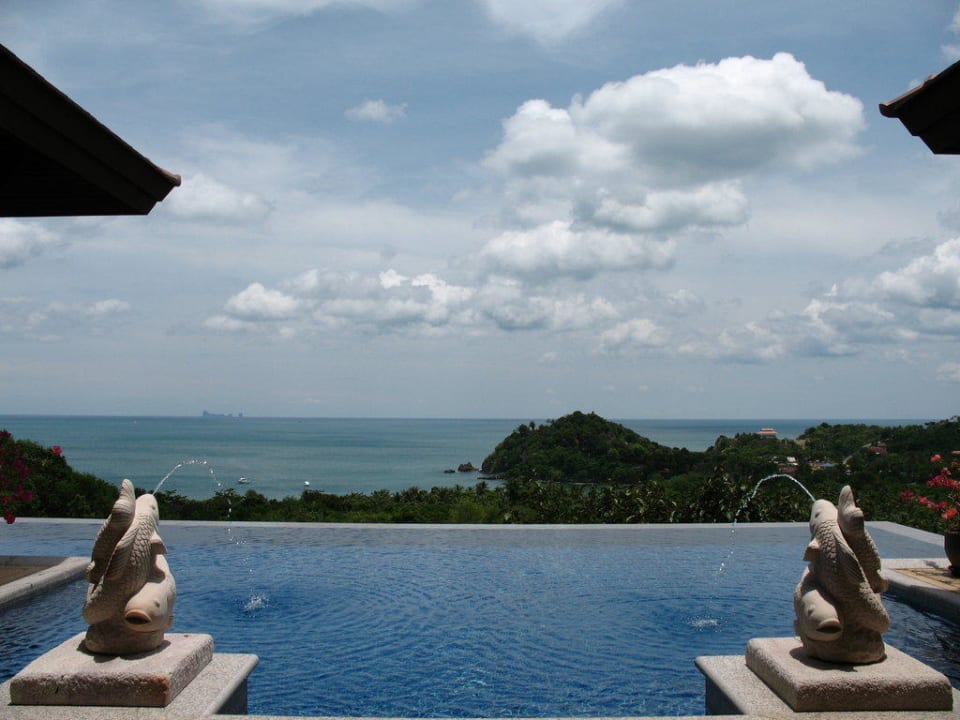 Ausblick vom Zimmereigenen Pool Hotel Pimalai Resort & Spa