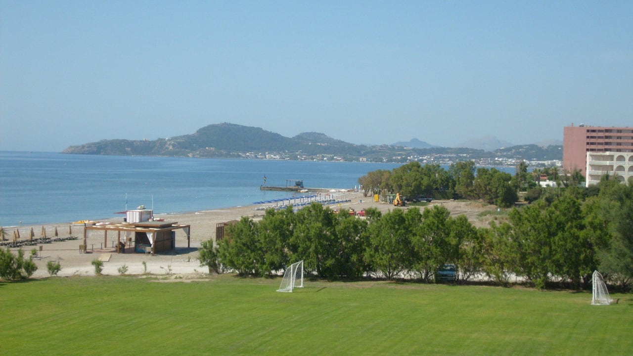 Der Blick vom Balkon Rodos Palladium Leisure & Wellness