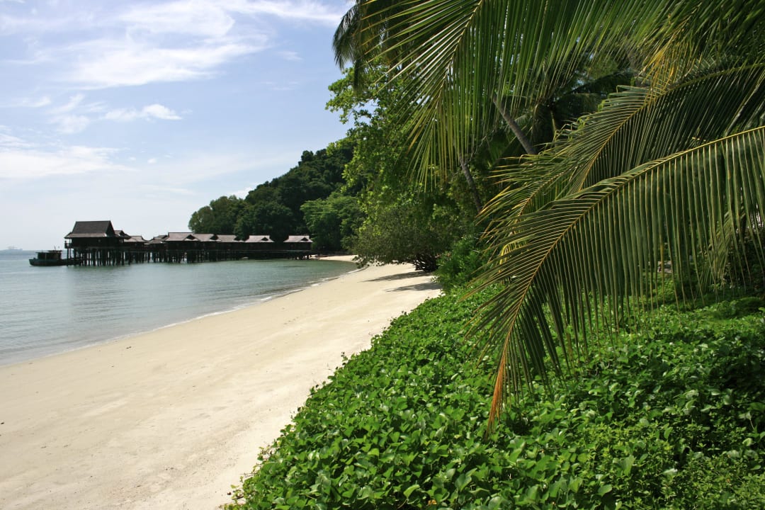 Blick vom Bootssteg Hotel Pangkor Laut Resort/Estates