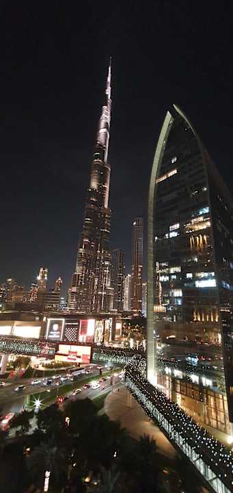 Ausblick Kempinski The Boulevard Dubai