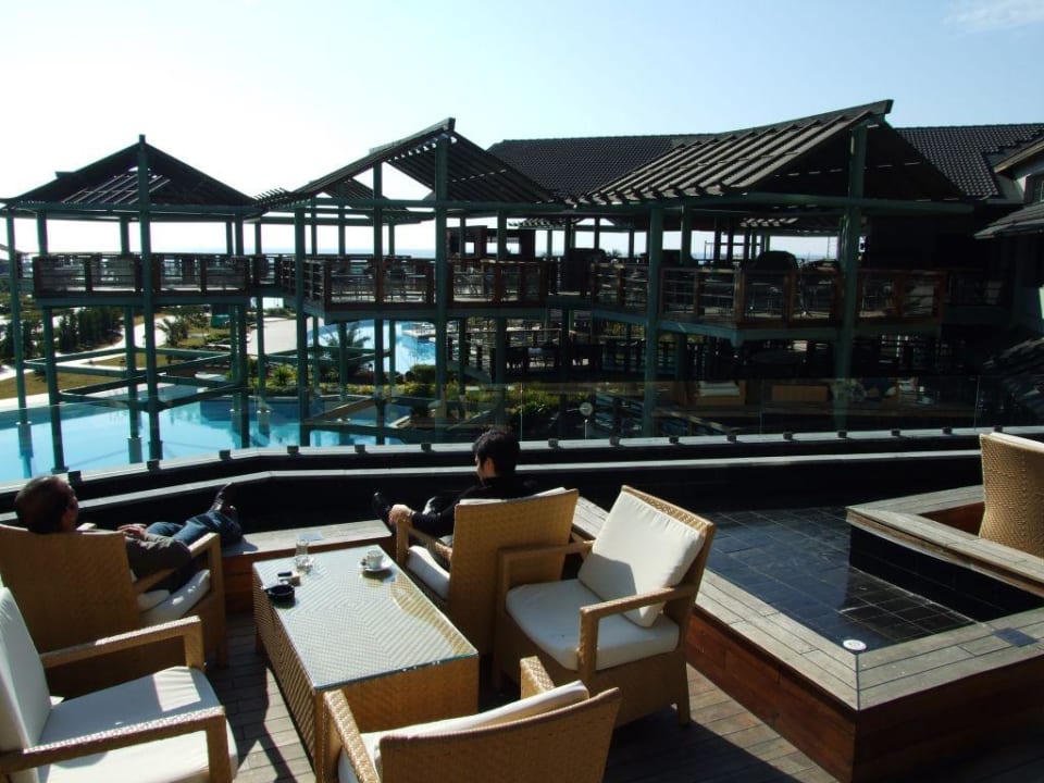 Blick von der Paorama-Bar Limak Lara Deluxe Hotel & Resort