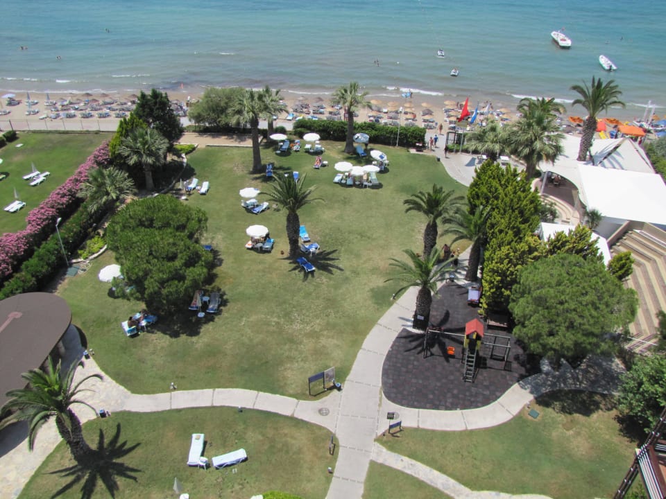 Von der Dachterrasse Hotel Ephesia