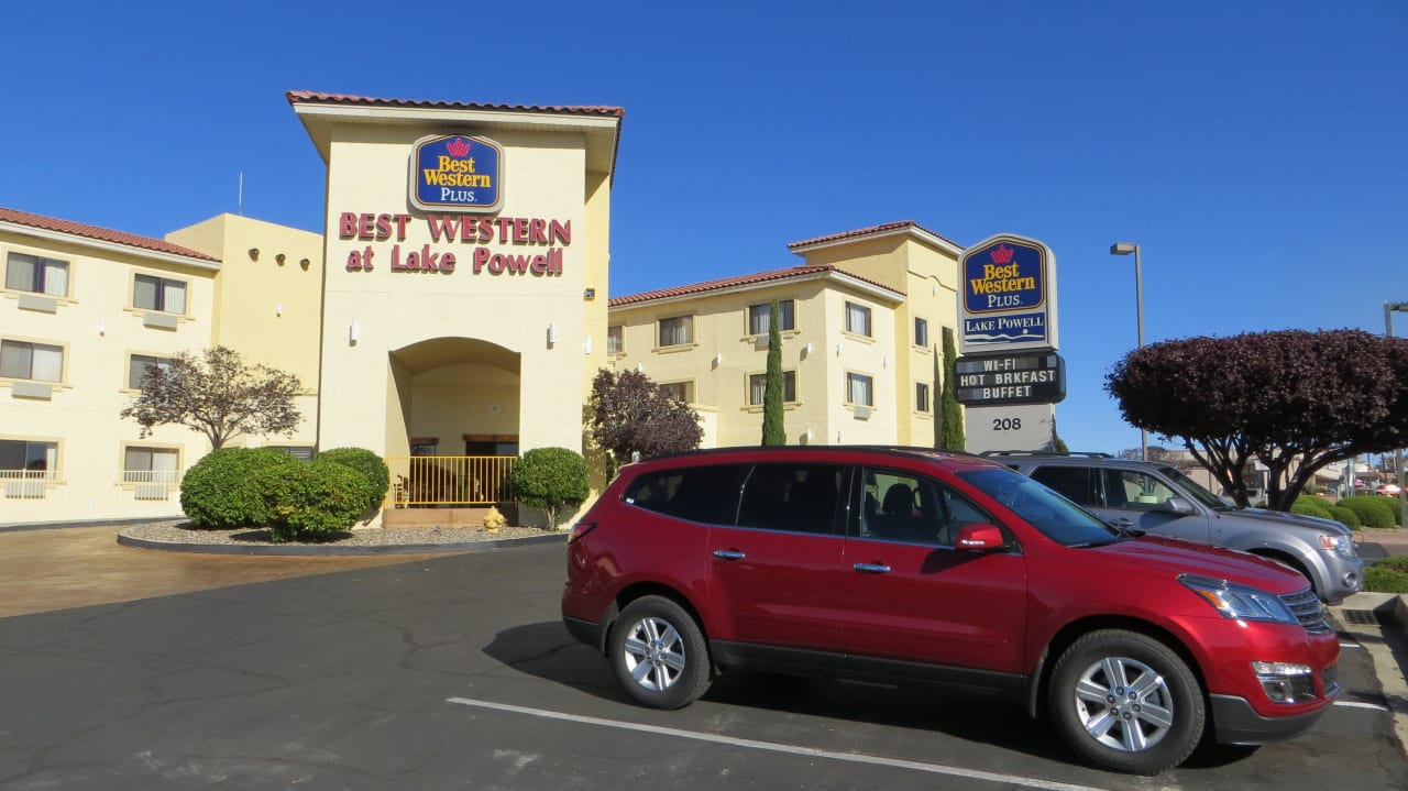 Haupteingang Best Western Plus Hotel at Lake Powell