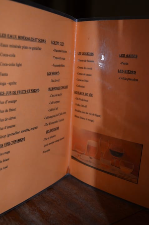 Franz Getränkekarte all inkl Zita Beach Resort