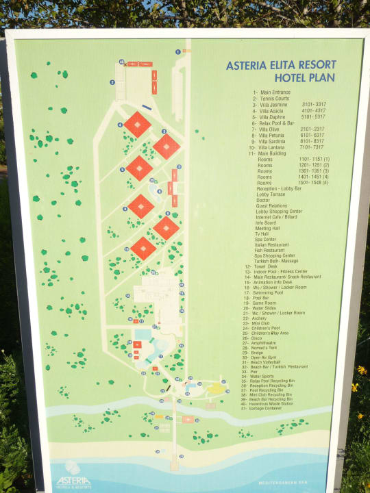 Übersicht Sunis Elita Beach Resort & Spa