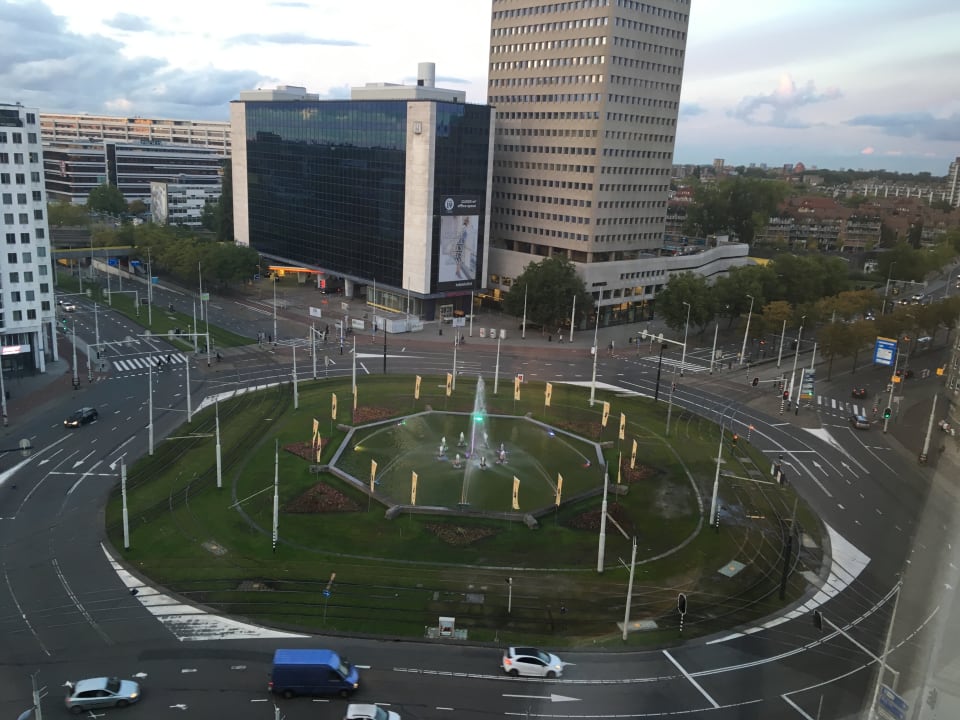 Ausblick Hilton Rotterdam